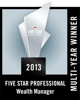 Five Star Wealth Manager - Bret R. Tackett, MS, CFP - 2013